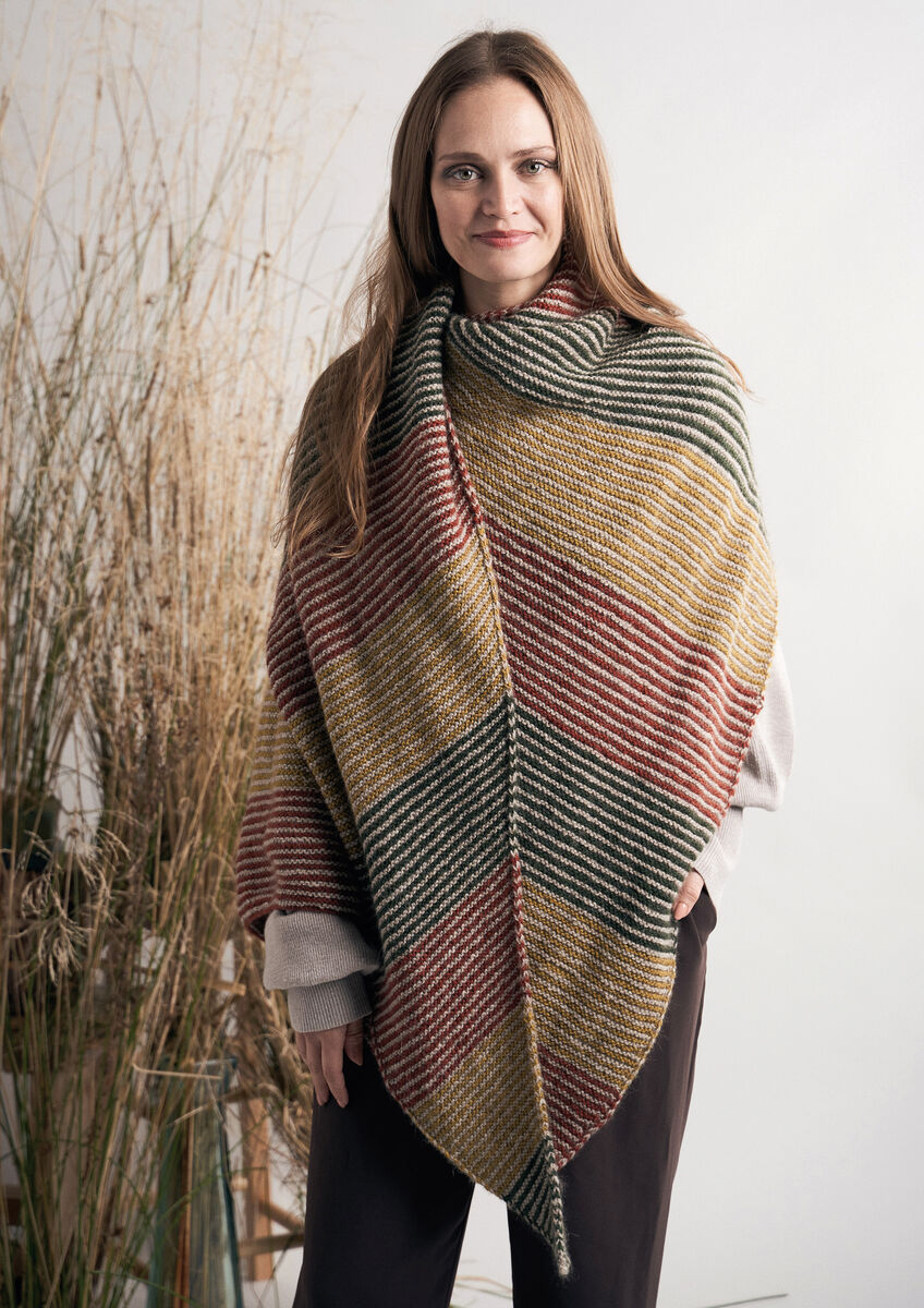 Cringle Cringle Shawl - Rowan
